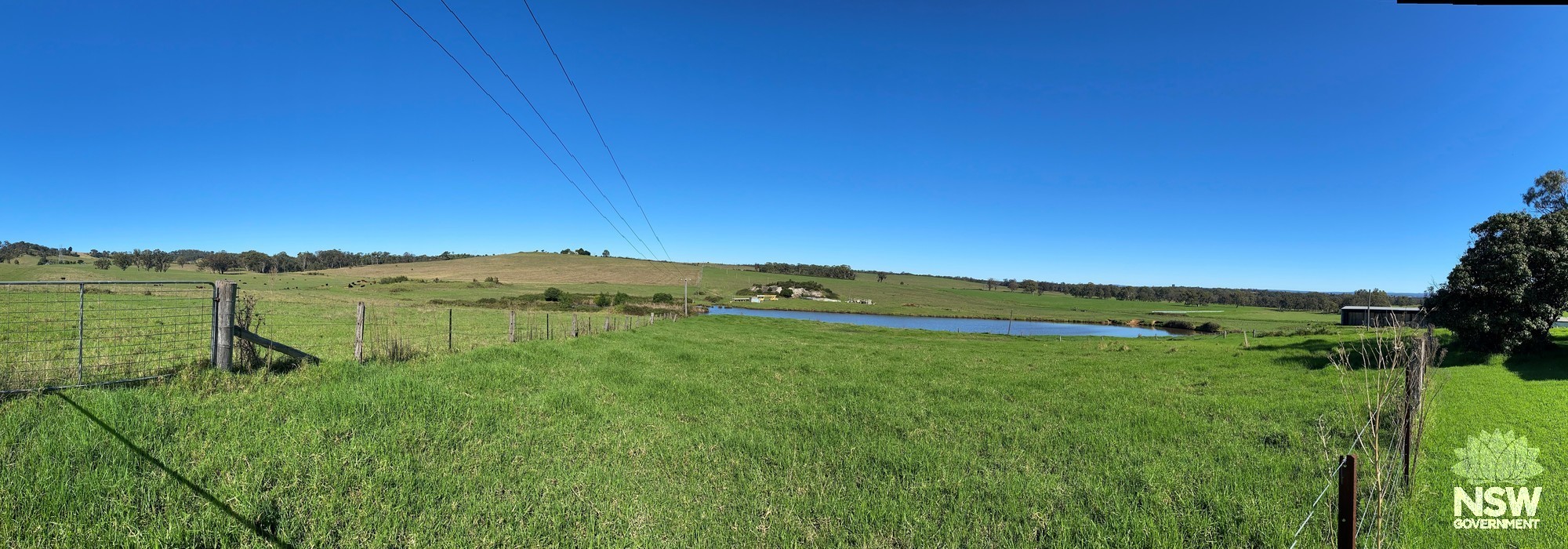 Mount Britain homestead (Area 2) from Teston Farm (Area 3)
