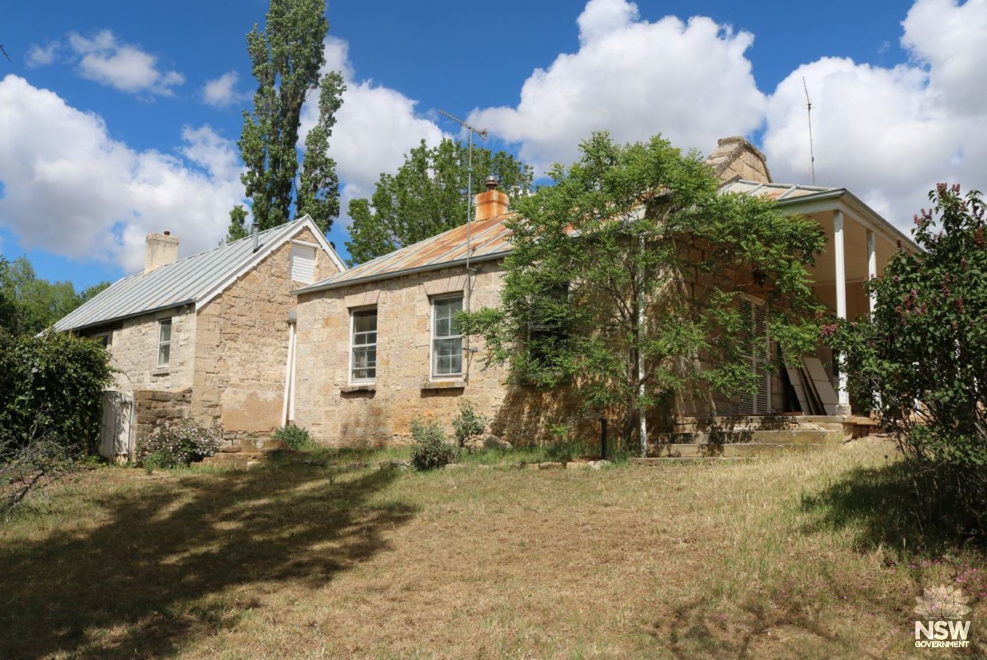 Wingello Park - East Wing and Kitchen Wing, looking southwest