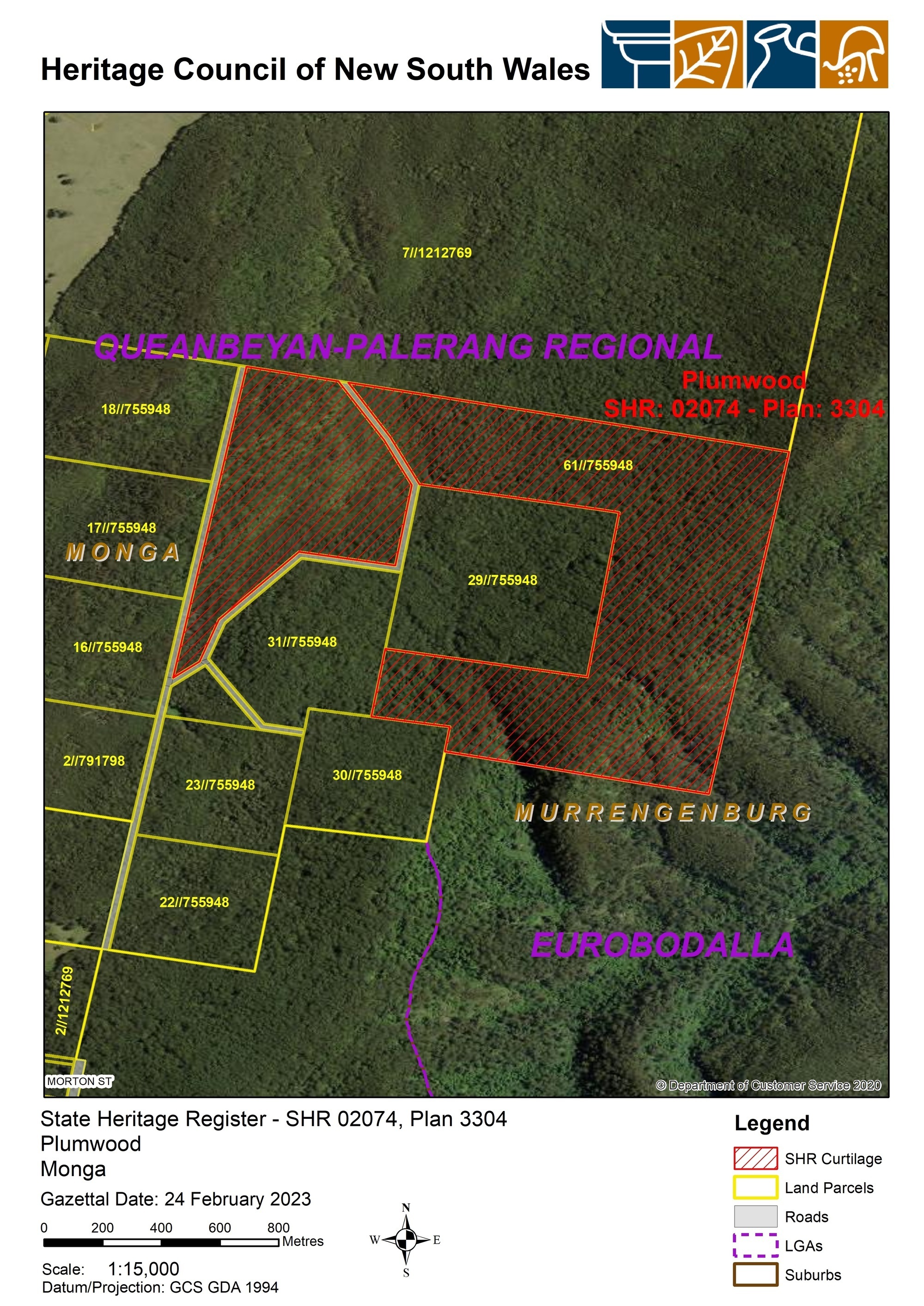 PLumwood Curtilage Map FINAL SHR listed