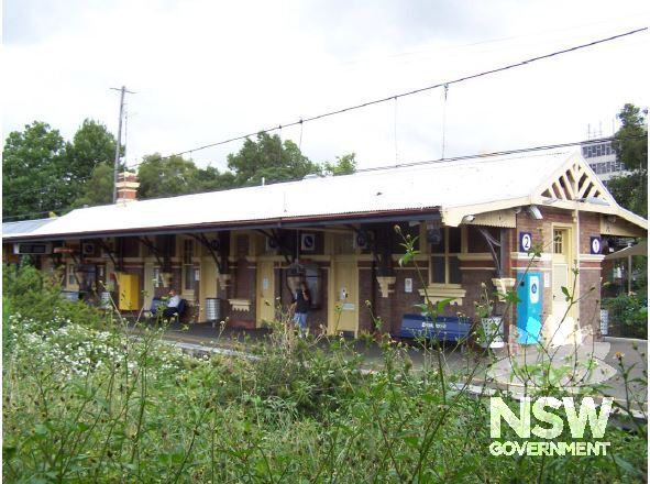 Bankstown Station building viewed from the south east.