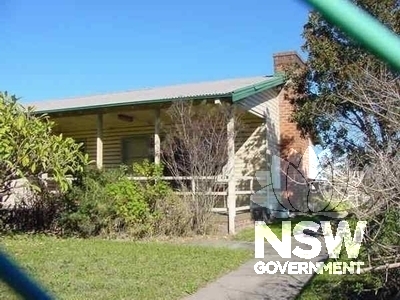 North-eastern elevation of the caretakers cottage from western viewpoint