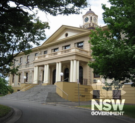 Administration Building front entrance