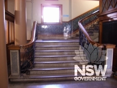 Stairway of main foyer