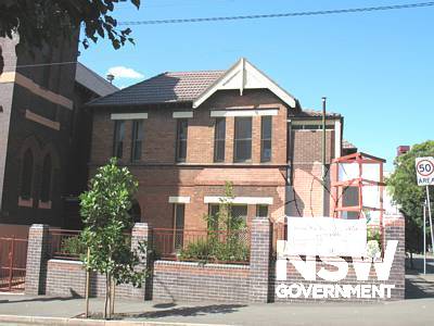 St Peters Presbytery from Devonshire St