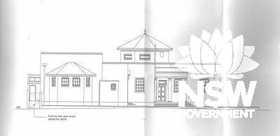 Erskinevillel Town Hall - Measured Drawings, elevations. (Architectural Projects Pty Ltd, 2002)