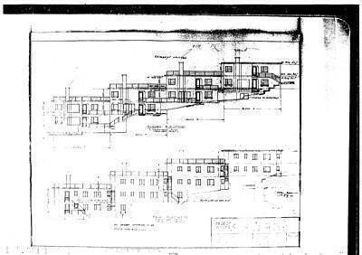 Scan of original 1935 plans - Wyldefel Gardens - elevations