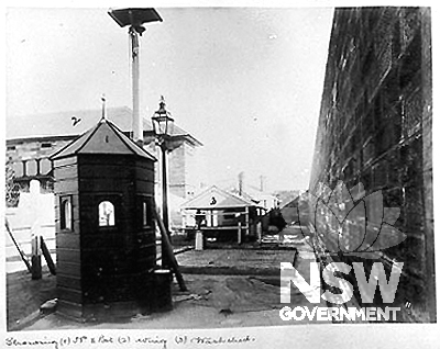 No. 5 post, wing & washshed, c.1898