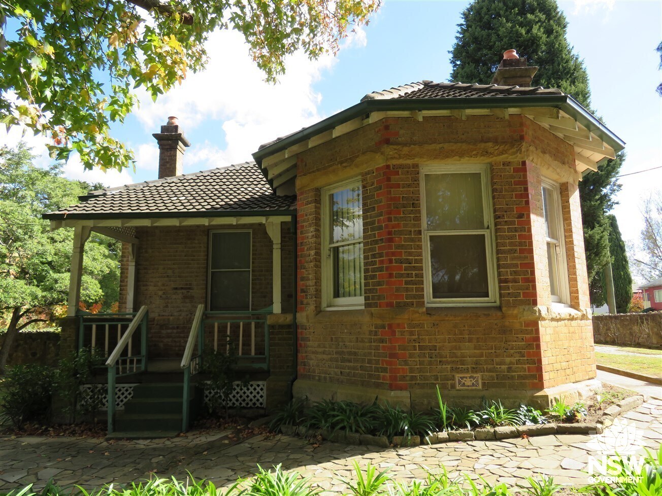 Eastern elevation of the Officers Amenities Building (former Deputy Governor’s Residence) at Berrima Correctional Centre, 2017