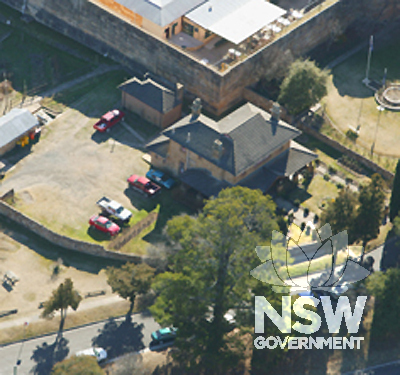 Dangerous goods store, aerial