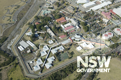 Aerial photograph, Silverwater Correctional Centre