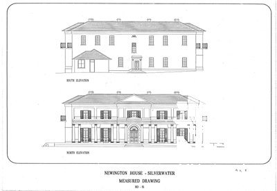 Elevations, Newington House, 1998