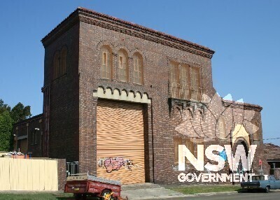Electricity Substation No. 341 - front view