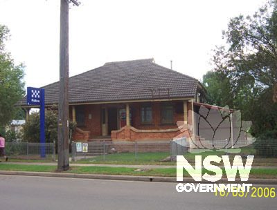 Riverstone Police Station  - front elevation