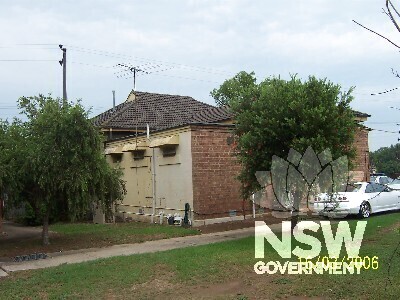 Riverstone Police Station  - side showing cell windows