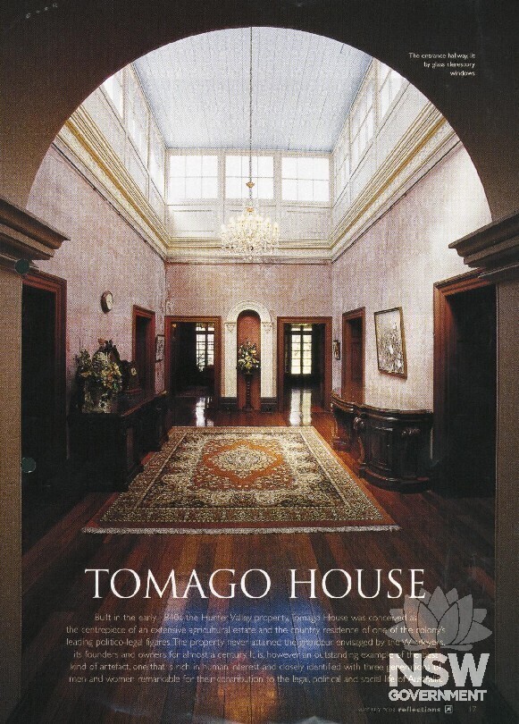 Tomago House and its Landscape Setting