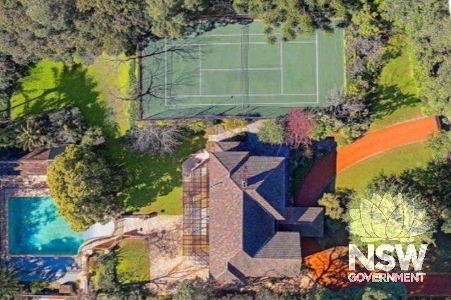 Current aerial of site