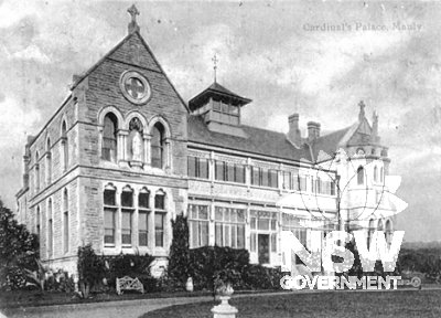 The Archiepiscopal Residence, Manly (Cardinal's Palace), c1900