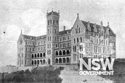 St Patrick's Seminary, c1888, upon completion of building work