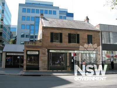 Shop and Office, 88-92 George Street, Parramatta. South, street facing elevation.