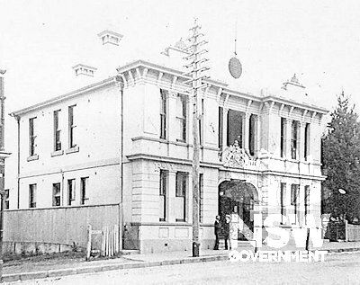 Copy of Historic Photograph of the Wollongong East Post Office 1904 - Wollongong City Library