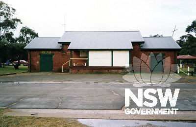 The scout hall former Inflammable Liquids building (Source: Rathmines Park Conservation Plan, Pratten & Irving 1997)
