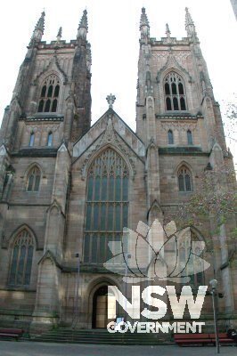 St Andrew's Anglican Cathedral (Western elevation)