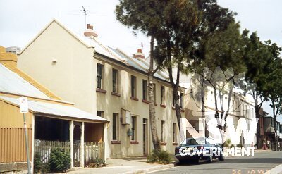 Housing on the east side of Merriman Street, Old Millers Point, dating from c1870s