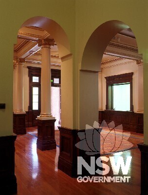 Women's College within the University of Sydney: main foyer