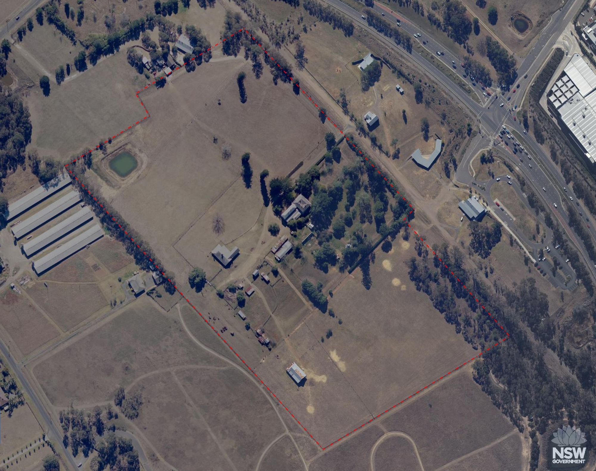 Rouse Hill Estate Curtilage Map