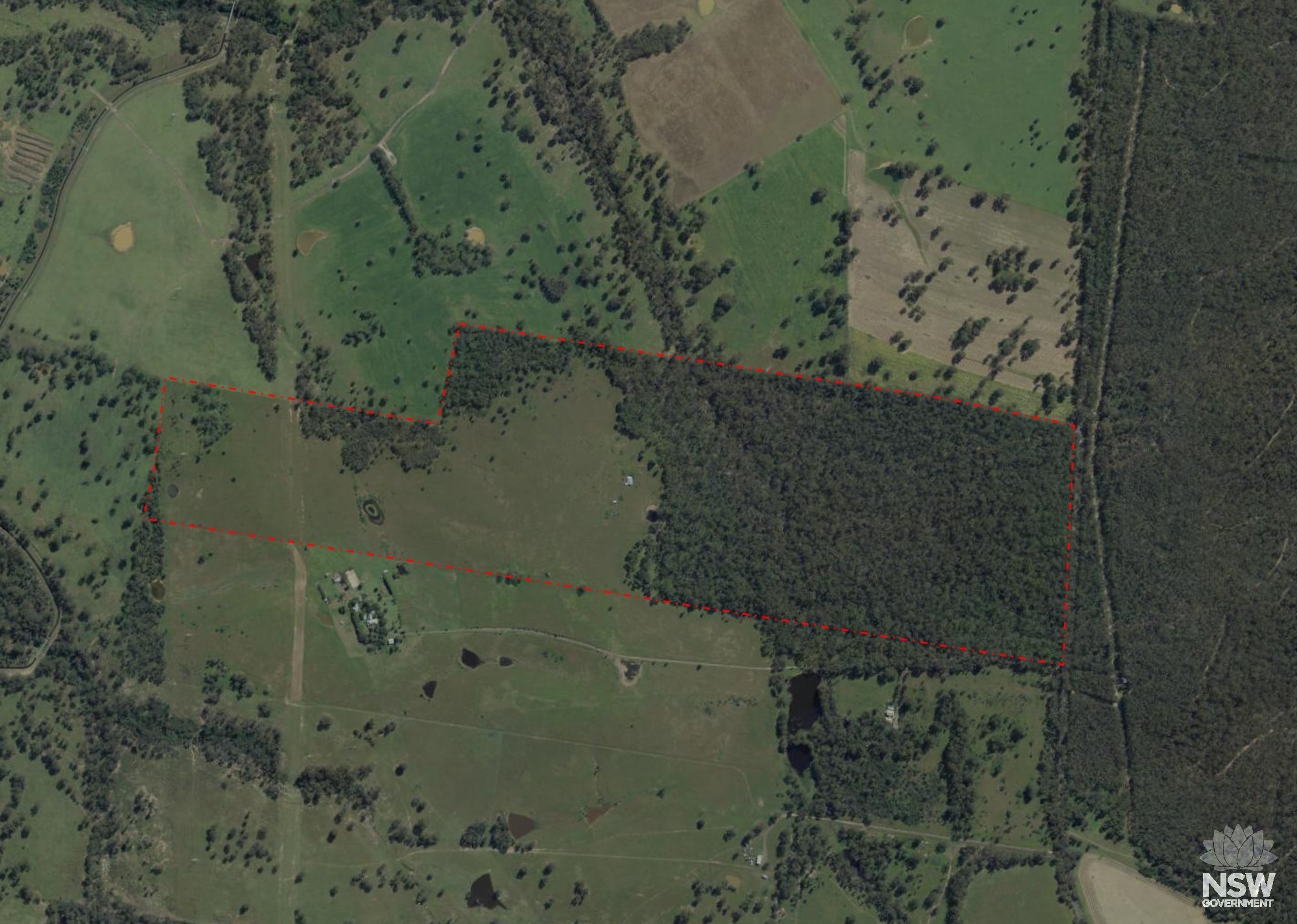 Beulah Curtilage Map