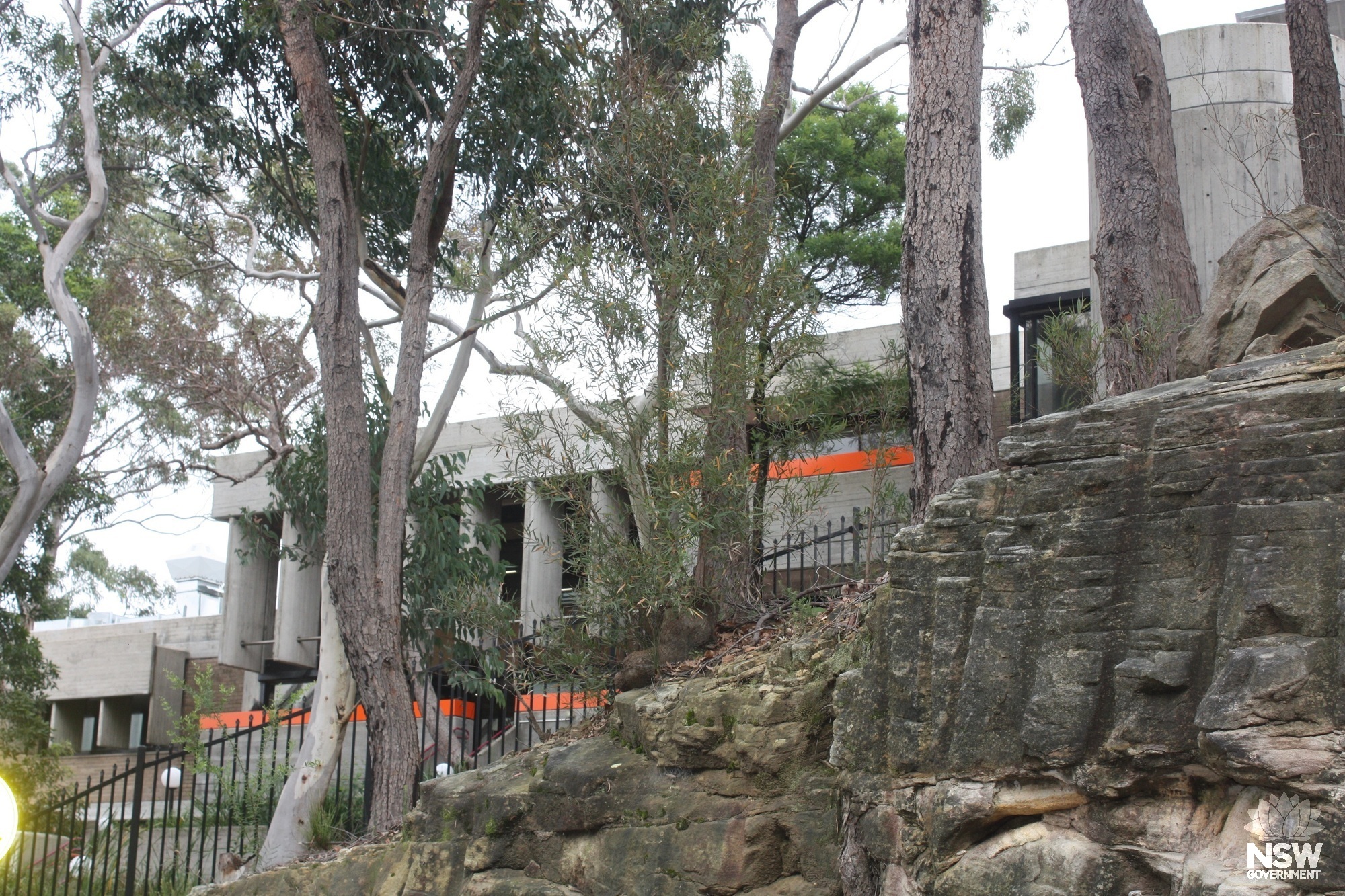 Stage 2 building in Bruce Mackenzies landscape design