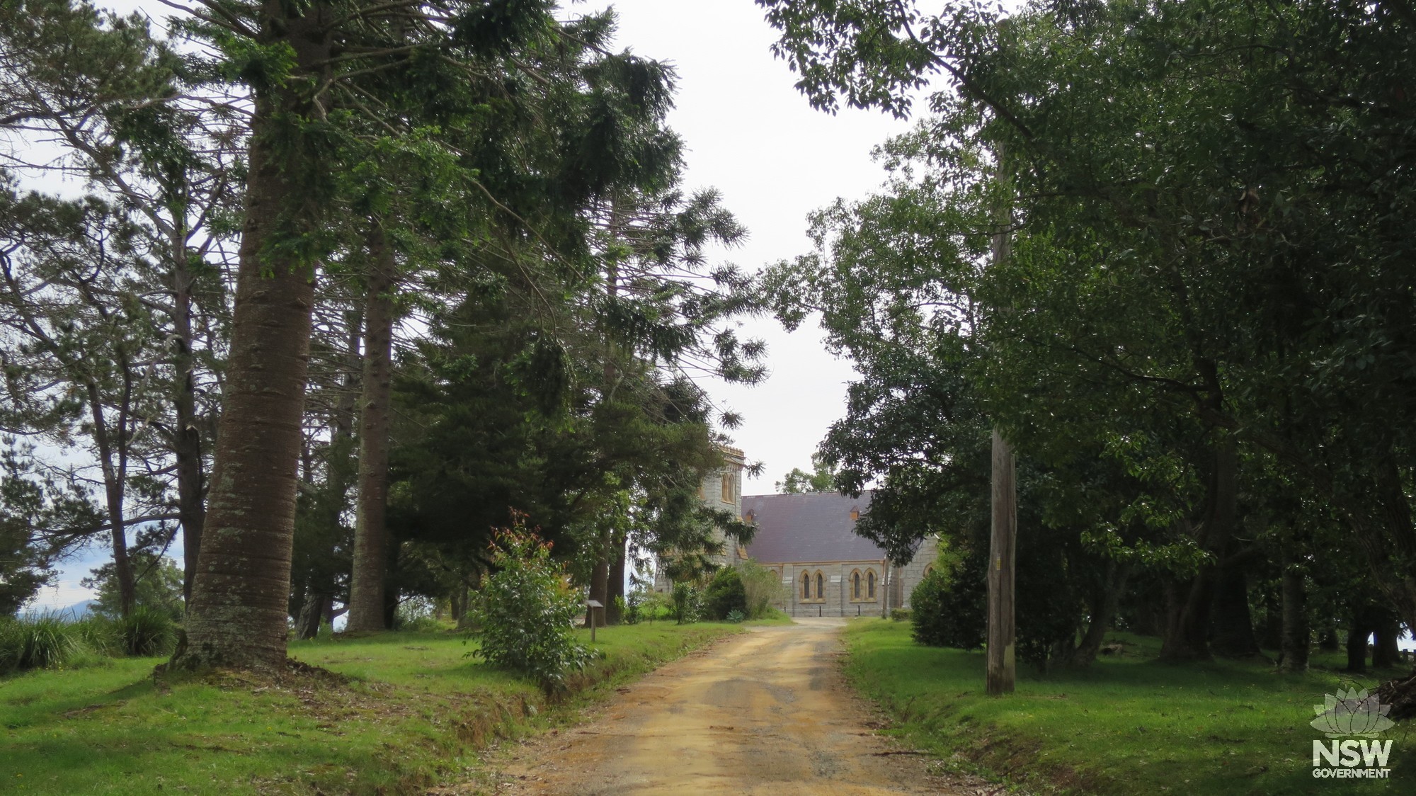 All Saints driveway - 2022