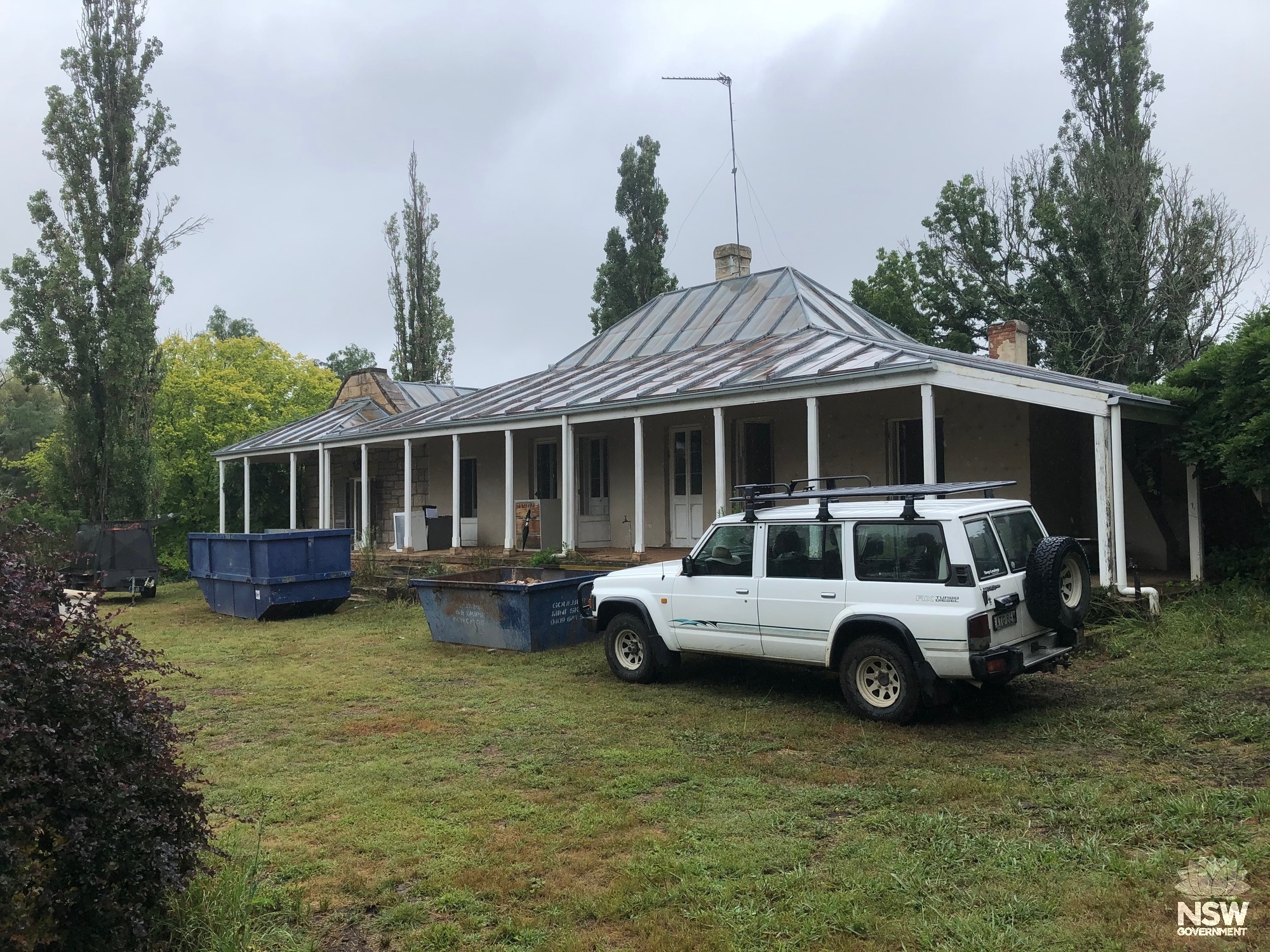 Wingello Park - Homestead and East Wing, looking southeast