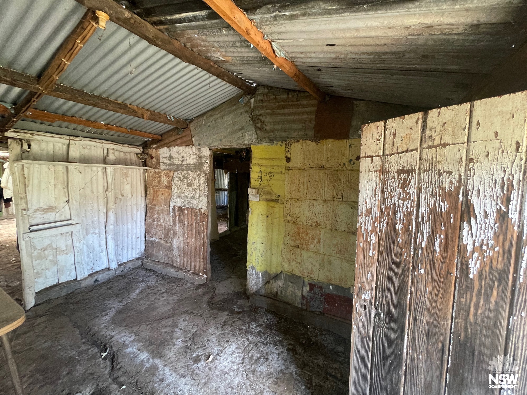 Town Common House, interior photograph of a bedroom. 