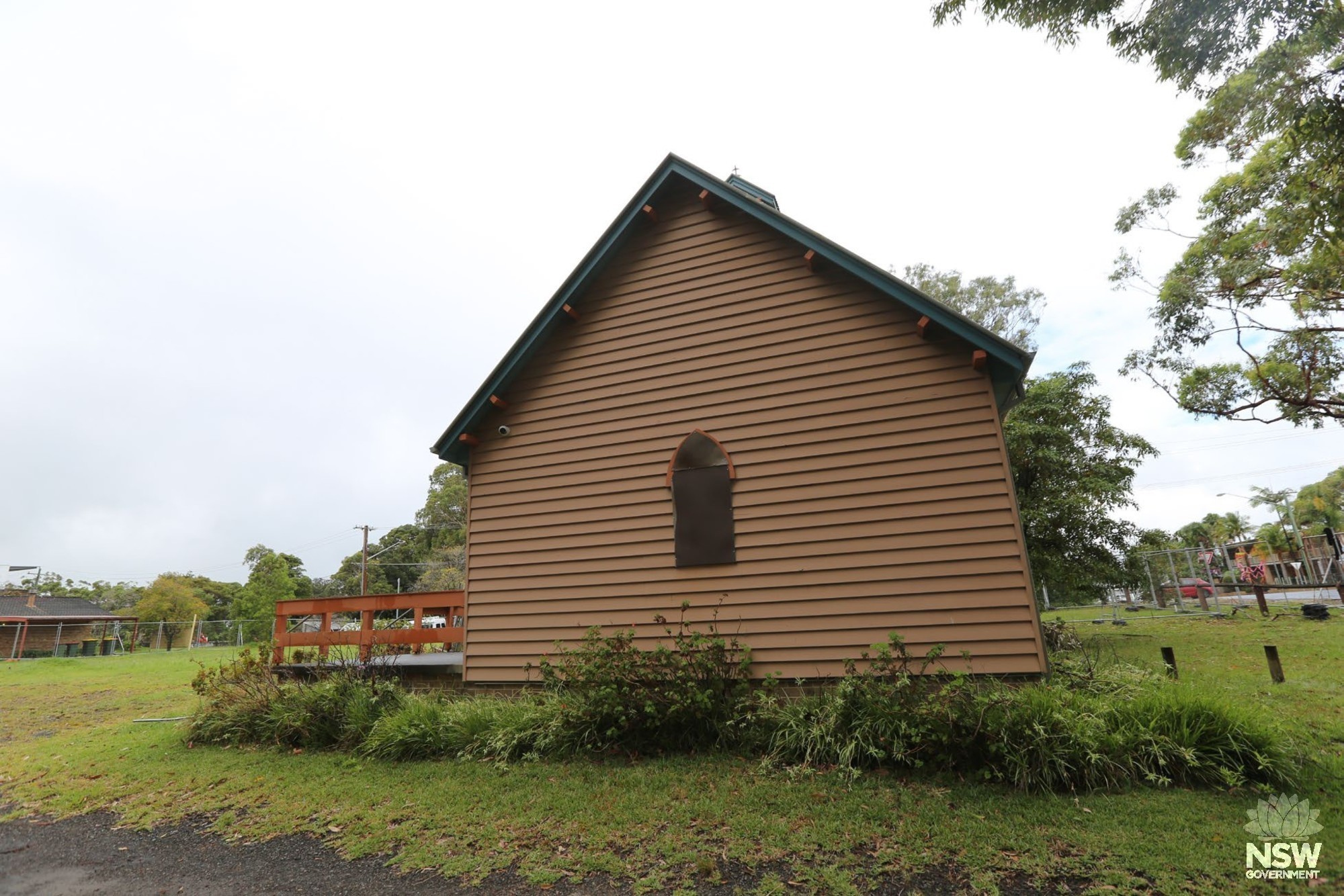 Western elevation