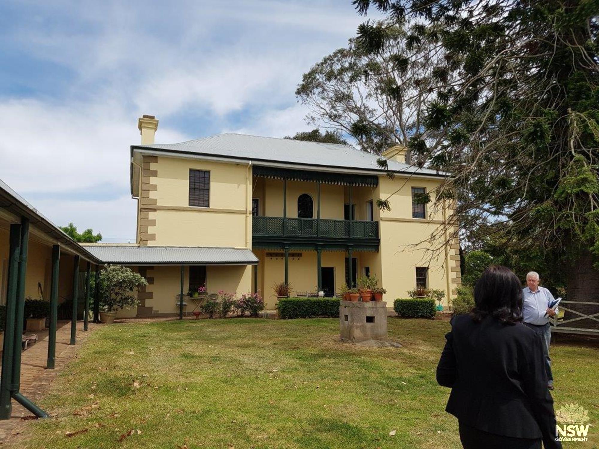 Glenlee, outbuildings, garden & gatelodge