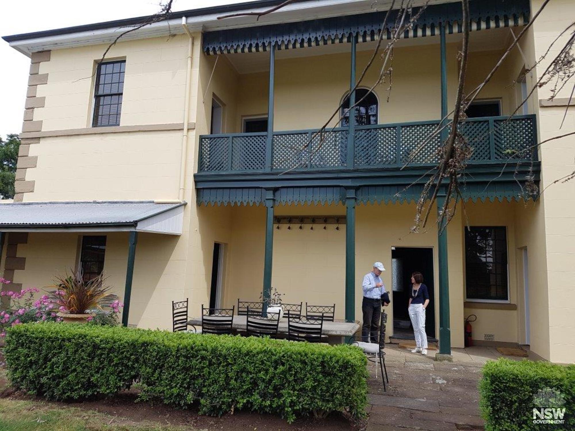 Glenlee, outbuildings, garden & gatelodge
