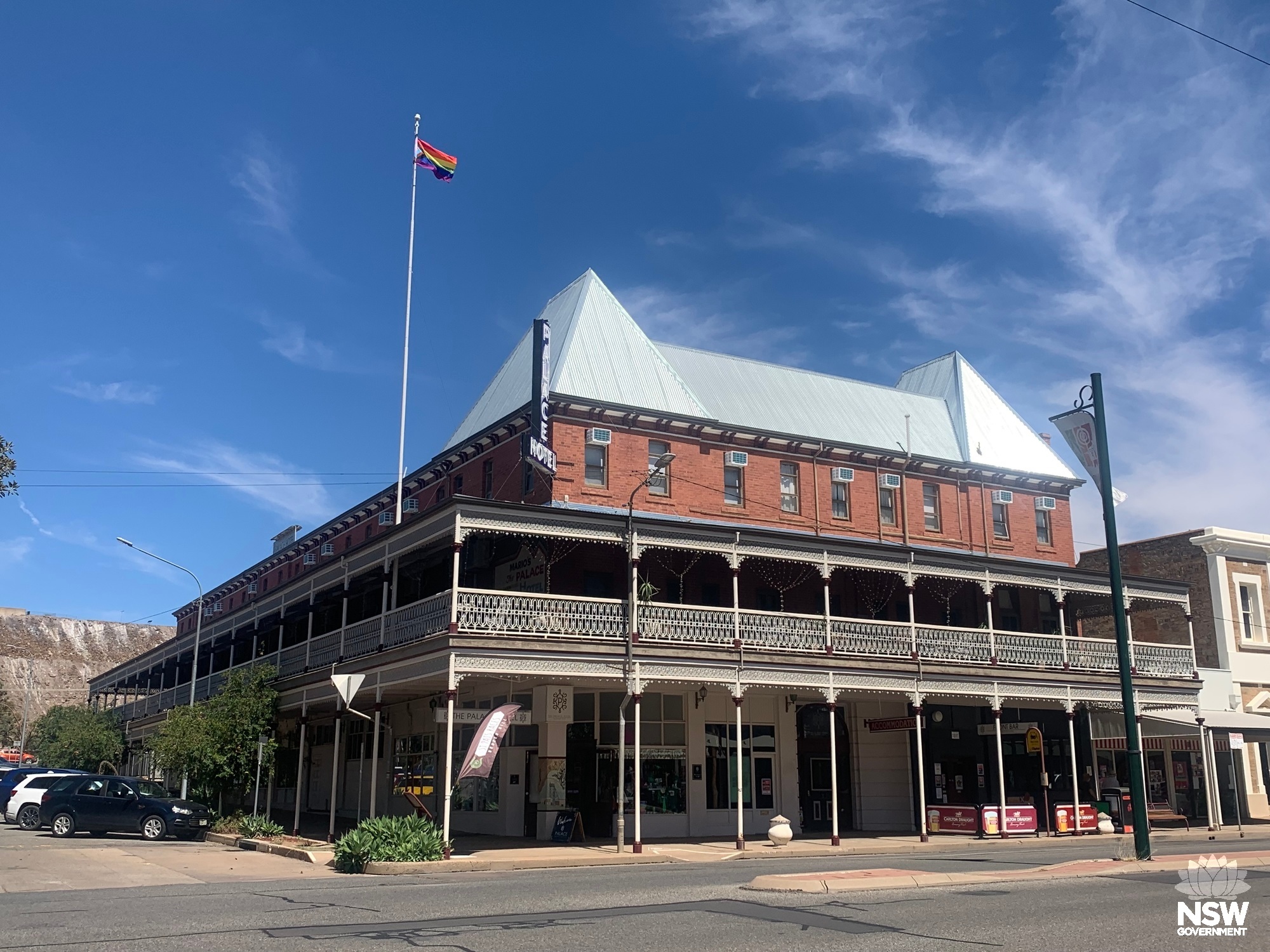 Palace Hotel from Argent Street