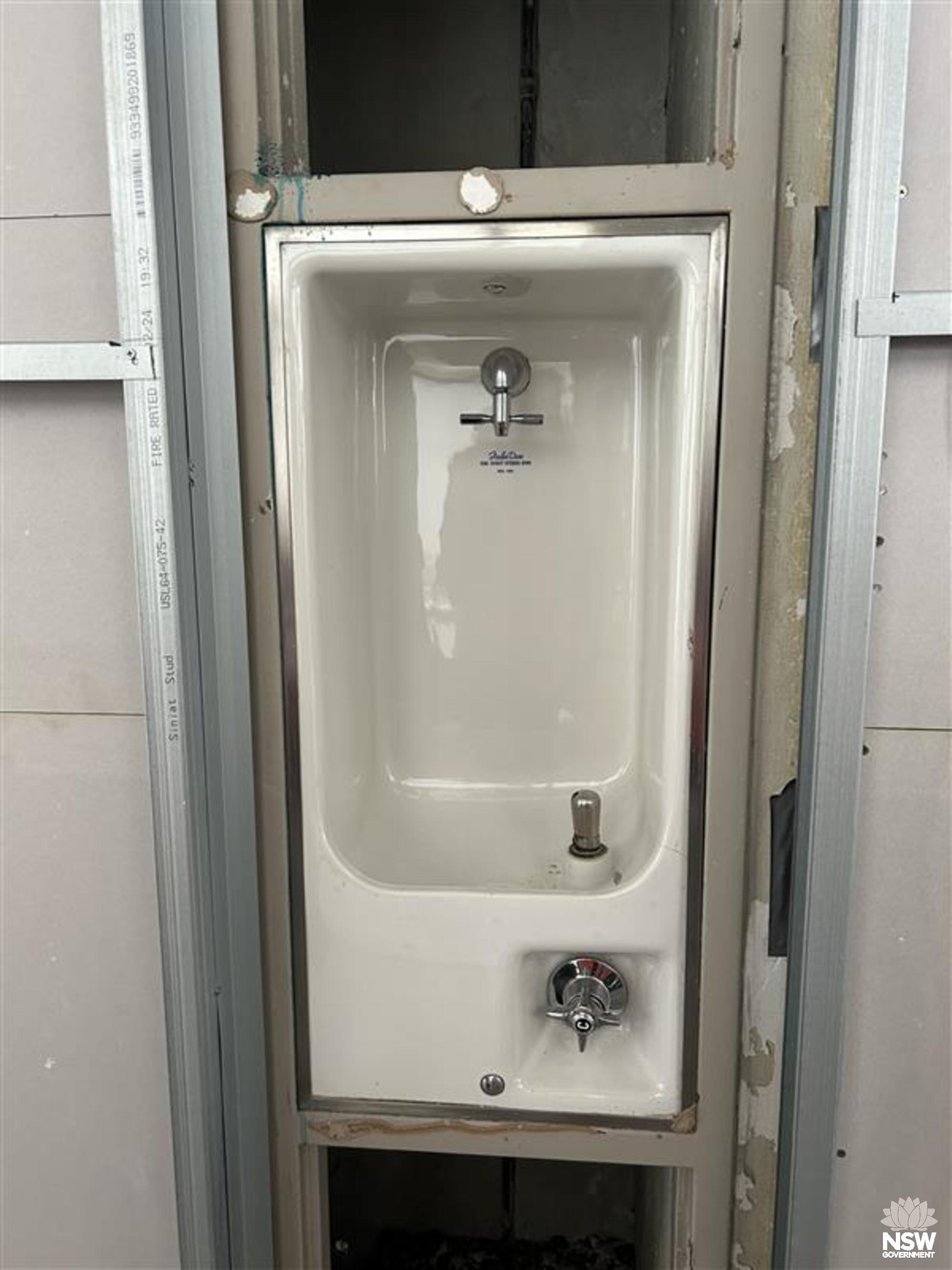 Original drinking fountain