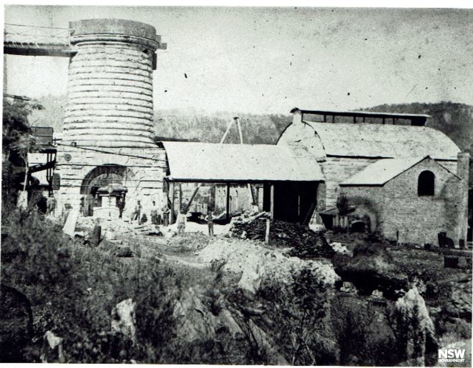 Fitz Roy Blast Furnance - 1870s - Mitchell Library (Dixon Special Collections)