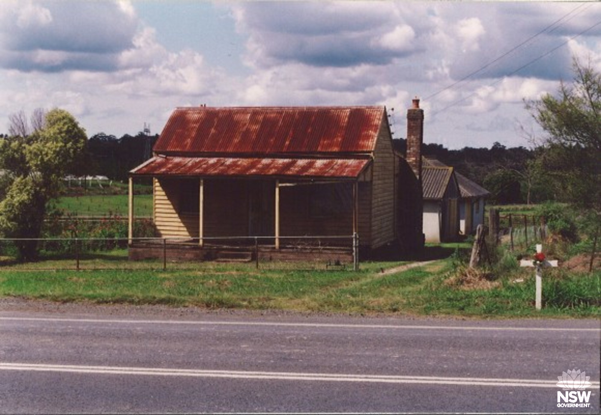 Original weatherboard house