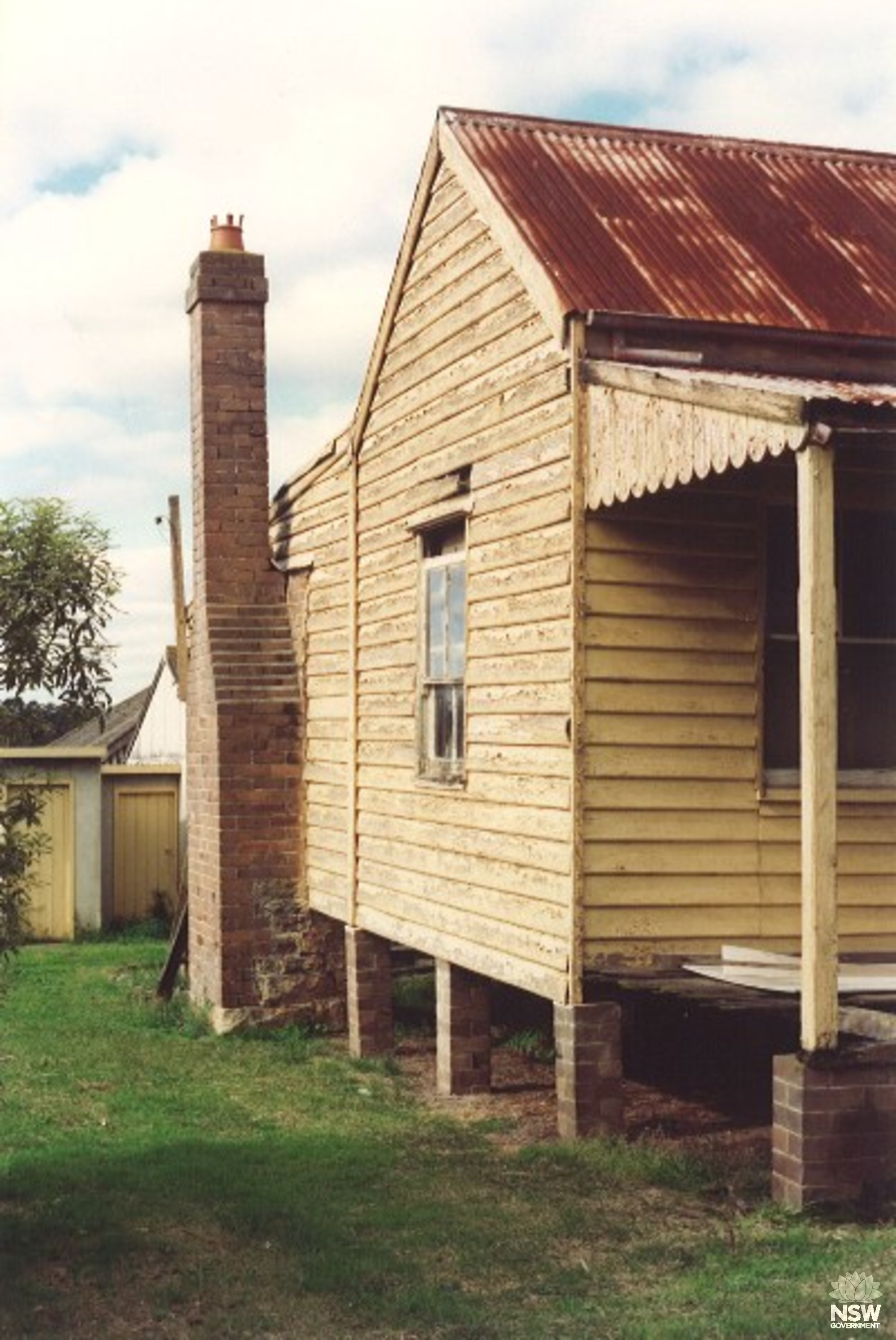 Original weatherboard house