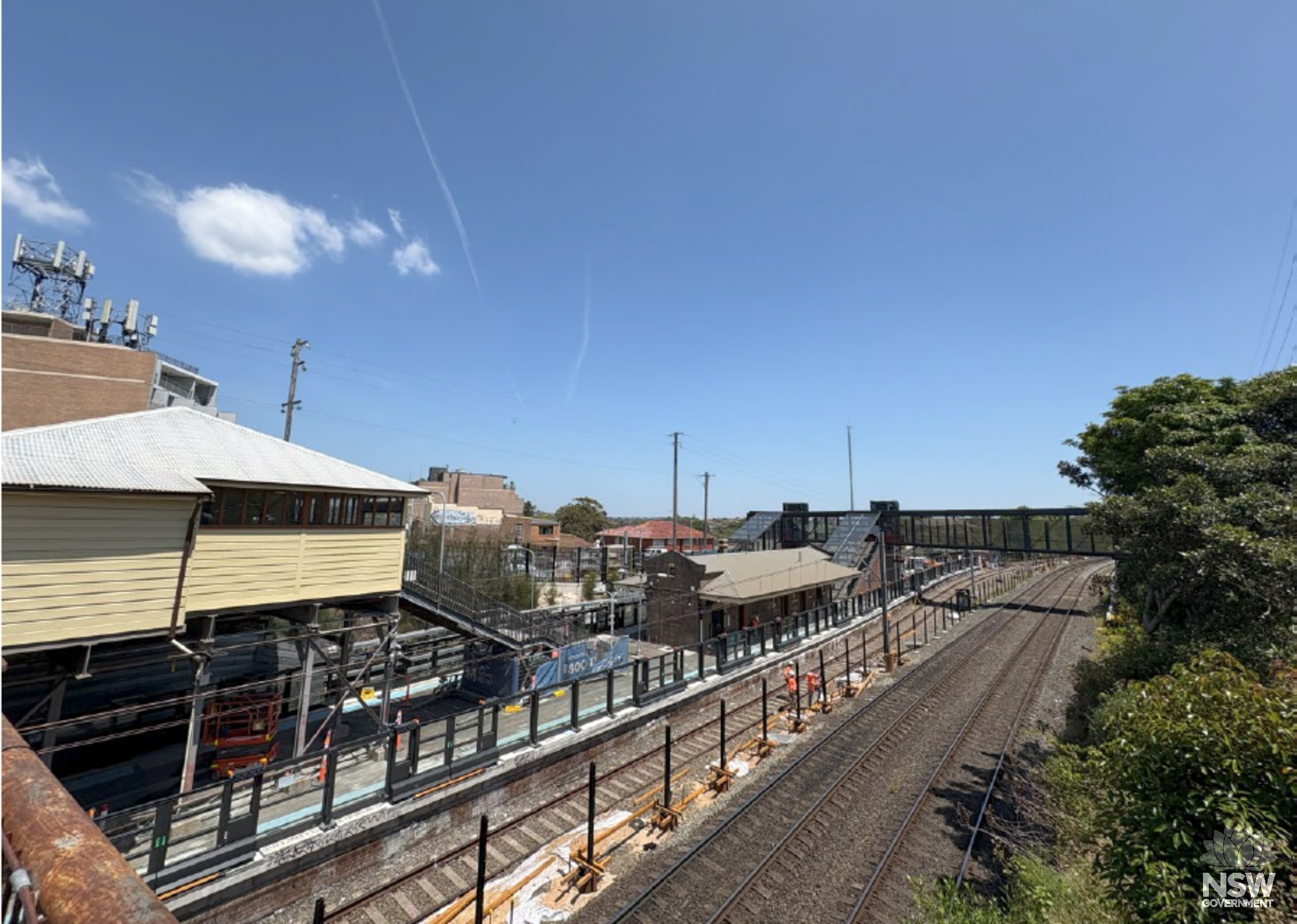 Dulwich Hill Station from Wardell Road_2024