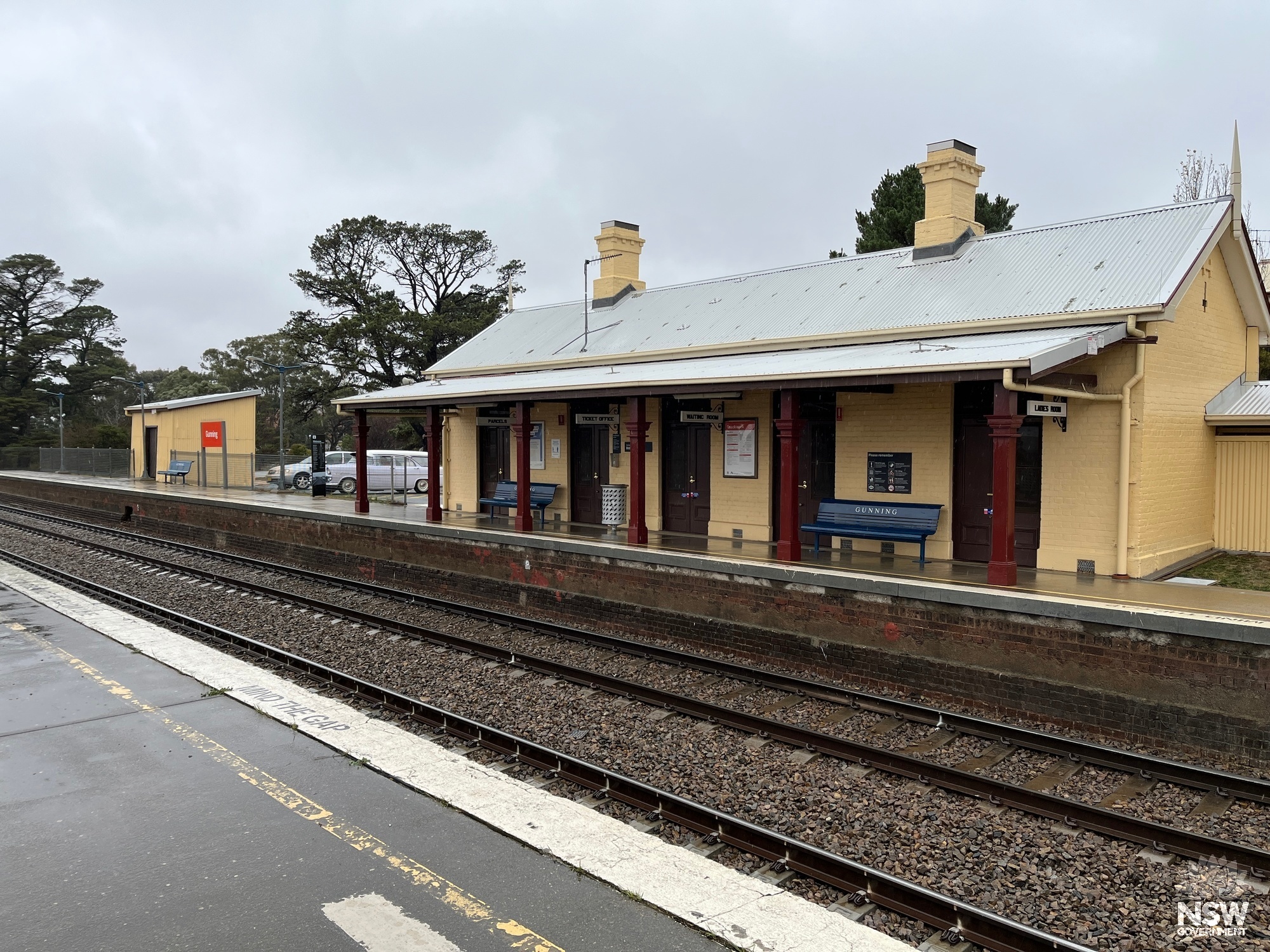 Gunning Railway Station and yard group