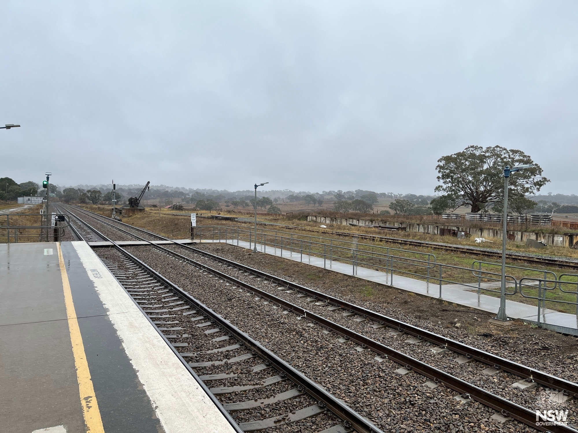 Gunning Railway Station and yard group