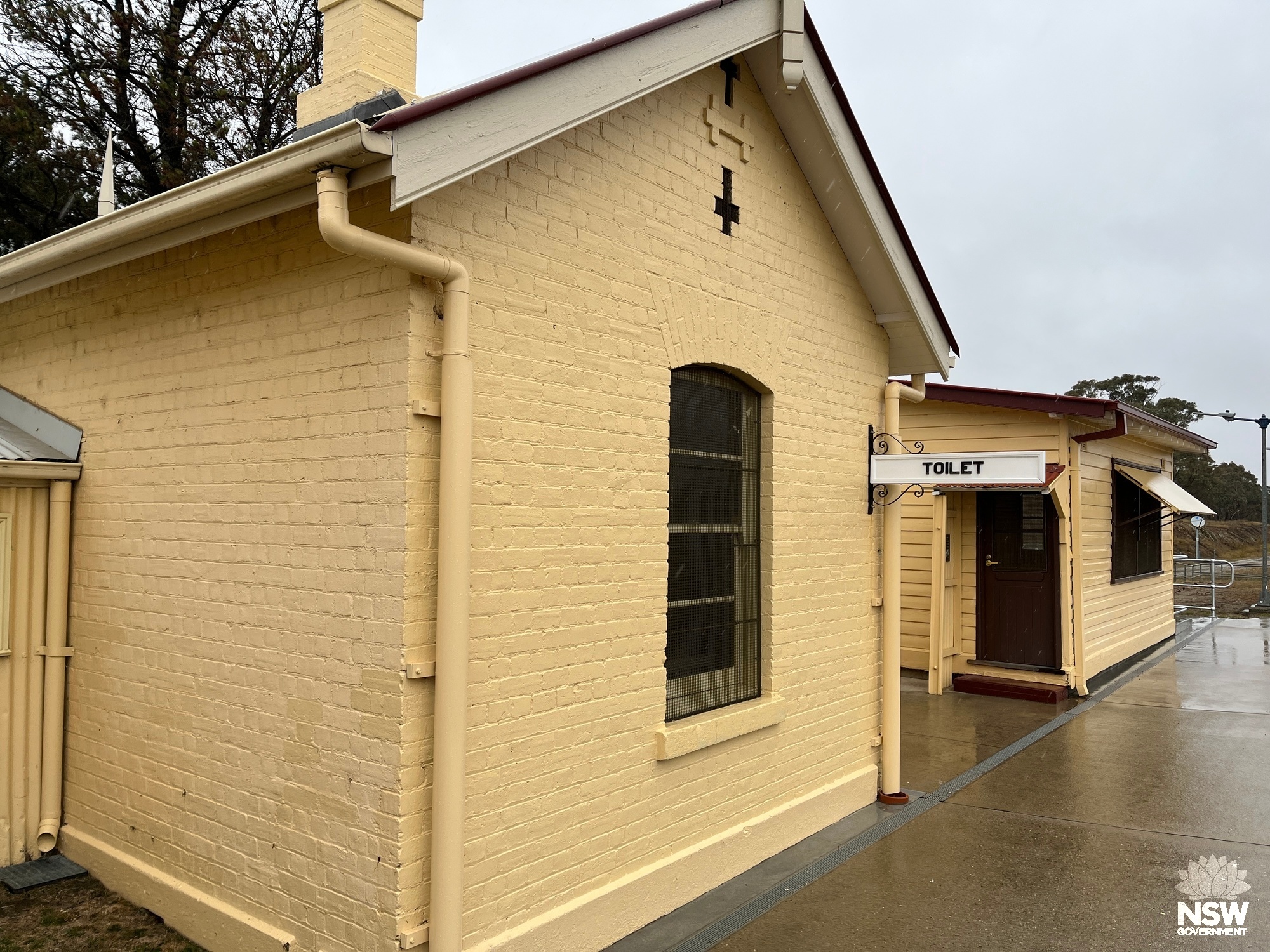 Gunning Railway Station and yard group