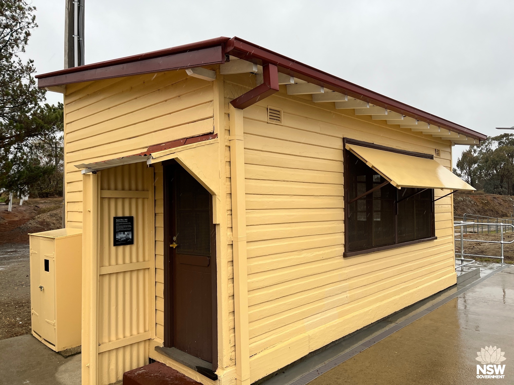 Gunning Railway Station and yard group