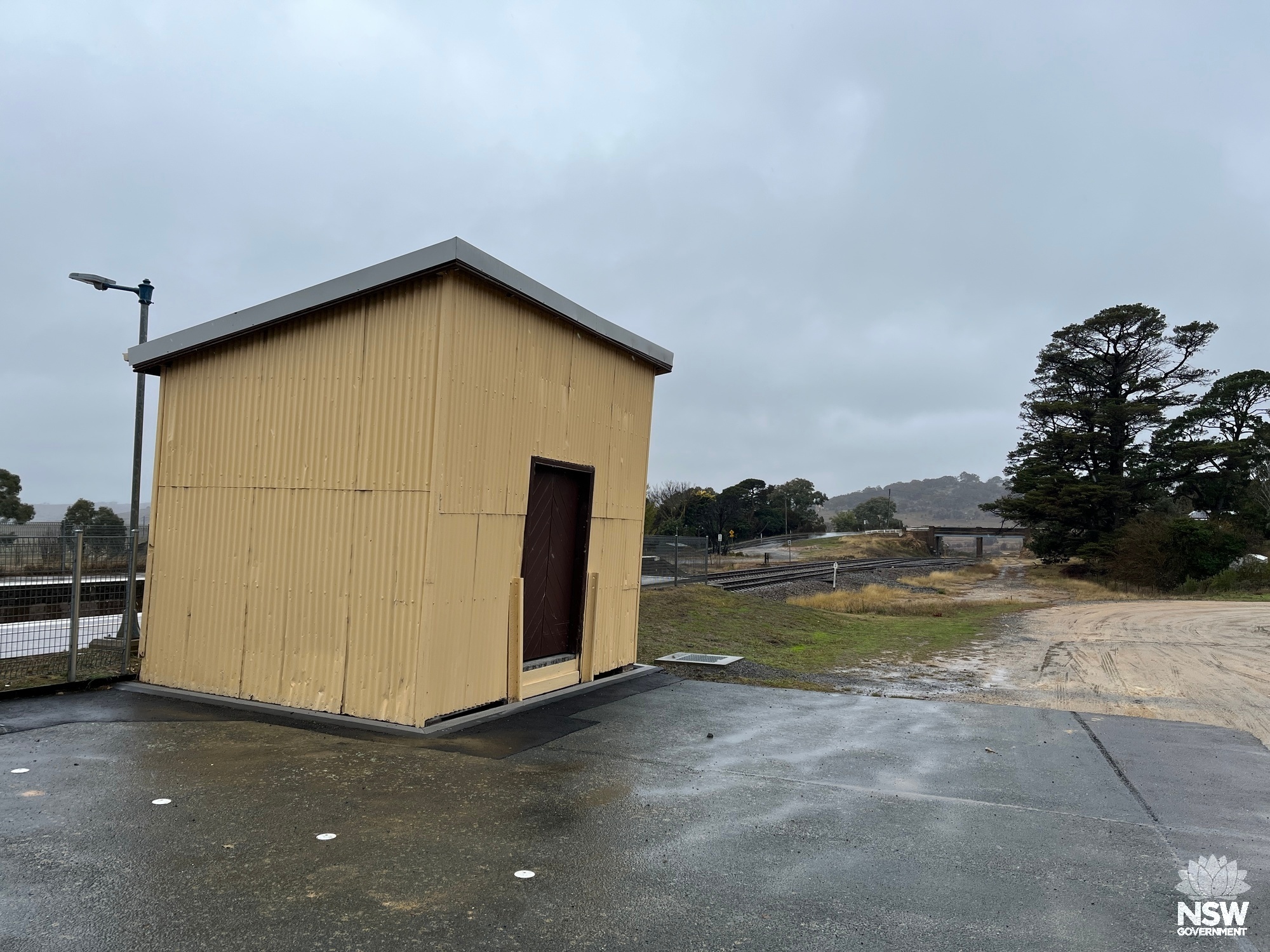 Gunning Railway Station and yard group