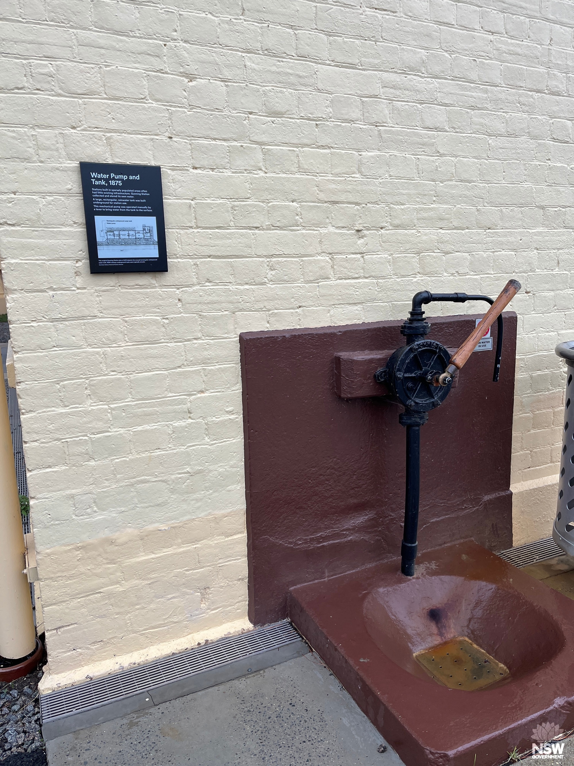 Gunning Railway Station and yard group