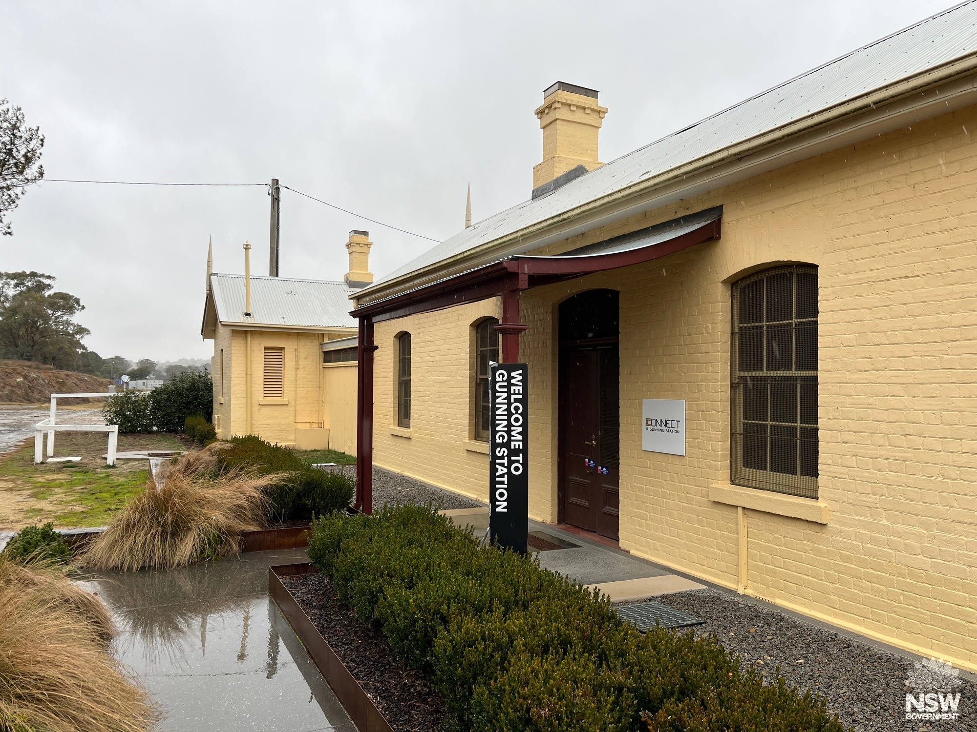 Gunning Railway Station and yard group